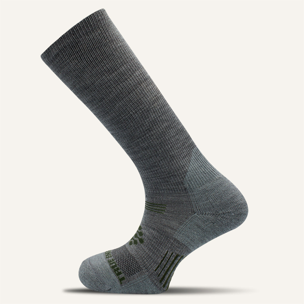 Men's Merino Wool Mid Weight Hiker Crew Sock - 1 Pair