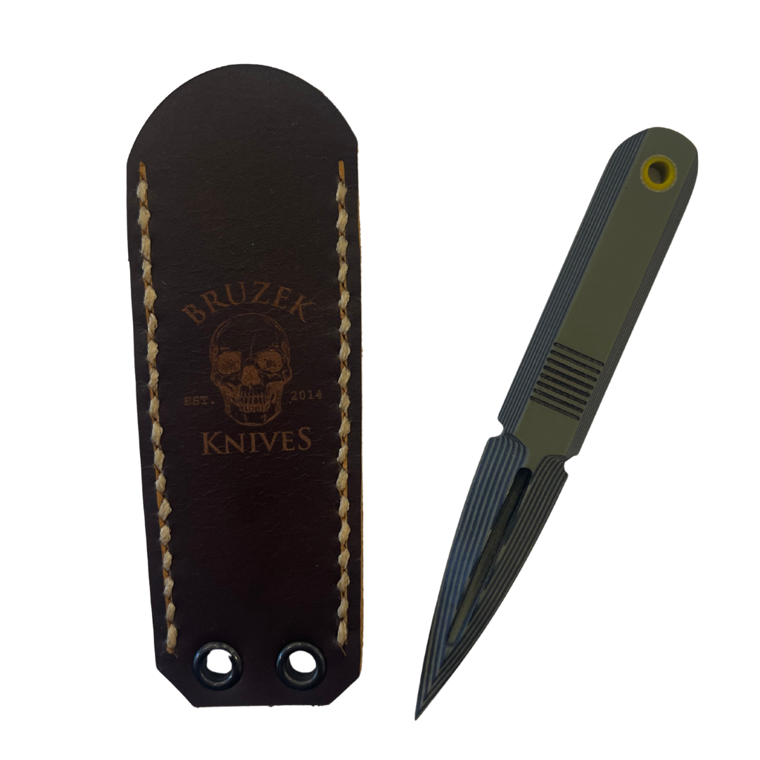 Damascus G10 Black/Olive 3