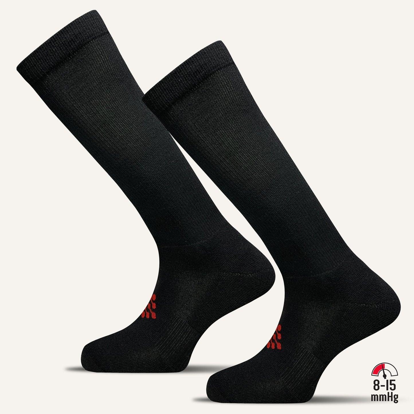 Men's Knee High Compression Socks - 2 Pair