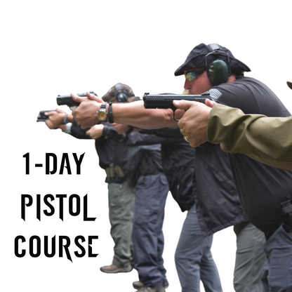 SOLD OUT 1-Day Pistol Course: September 4, 2024 @ Verona Island, ME