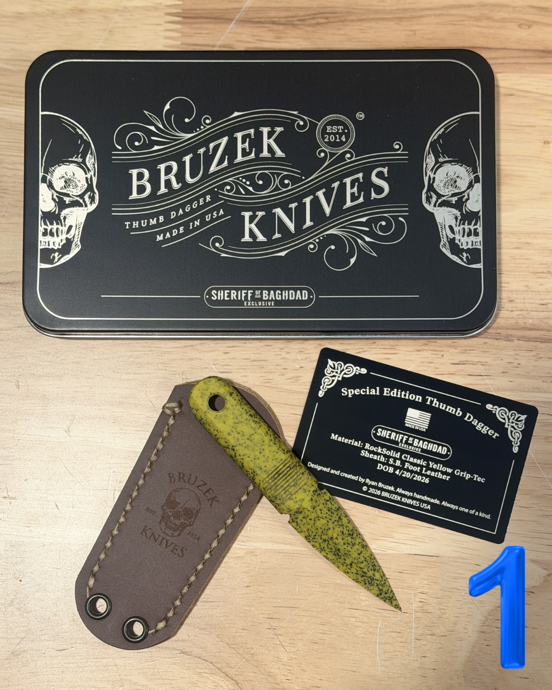 Sheriff of Baghdad x Bruzek Knives – SOB Tactical