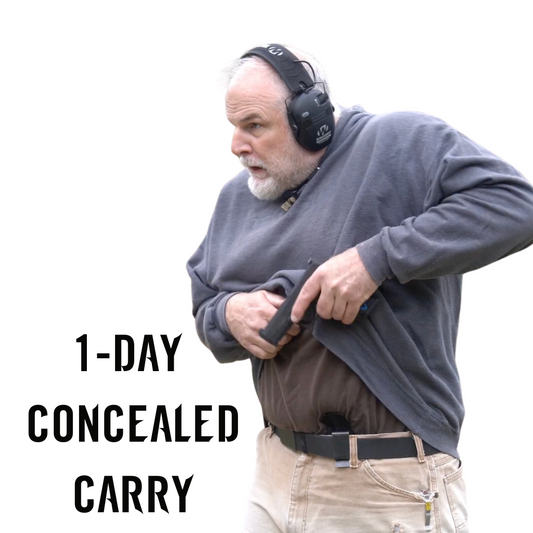 SOLD OUT 1-Day Concealed Carry Pistol Course: January 25, 2025 @ Tallahassee, FL