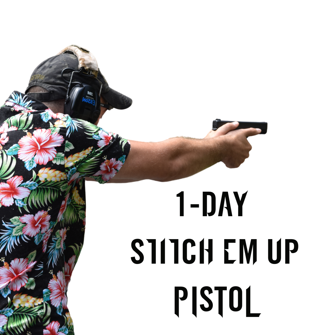 SOLD OUT 1-Day Stitch 'Em Up Pistol Course: April 9, 2025 @ Sacramento, CA