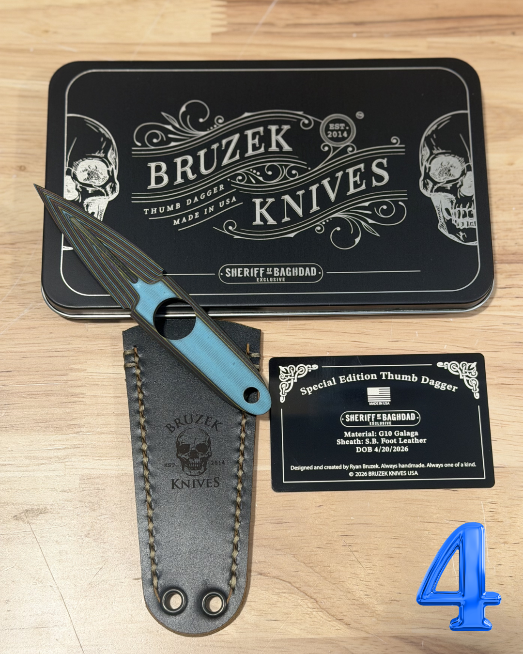 Sheriff of Baghdad x Bruzek Knives