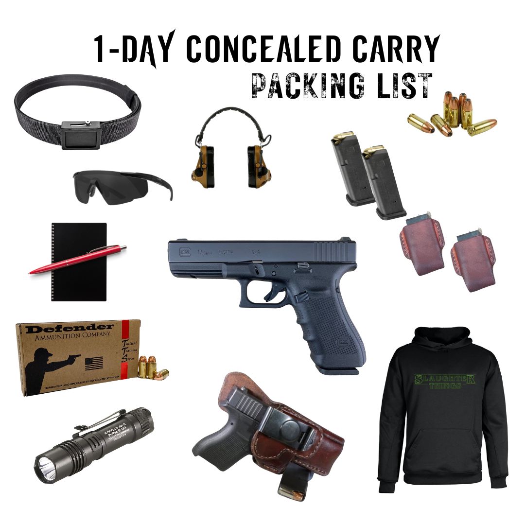 SOLD OUT 1-Day Concealed Carry Pistol Course: January 25, 2025 @ Tallahassee, FL