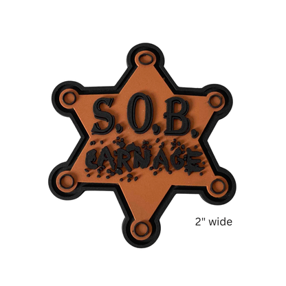 SOB PVC Morale Patches
