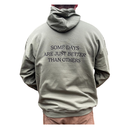 TEAM SOB Midweight Hoodie – Military Green