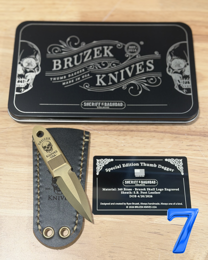 Sheriff of Baghdad x Bruzek Knives