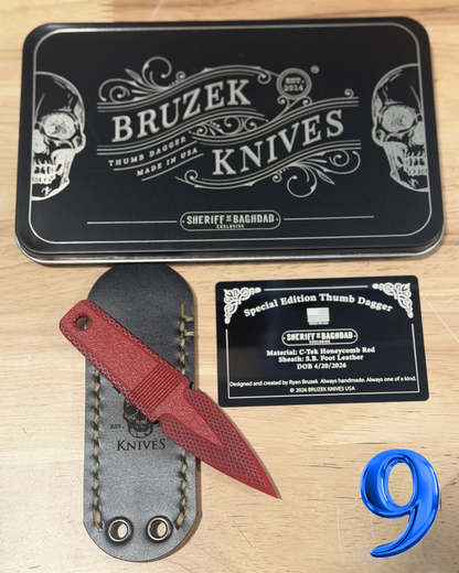 Sheriff of Baghdad x Bruzek Knives