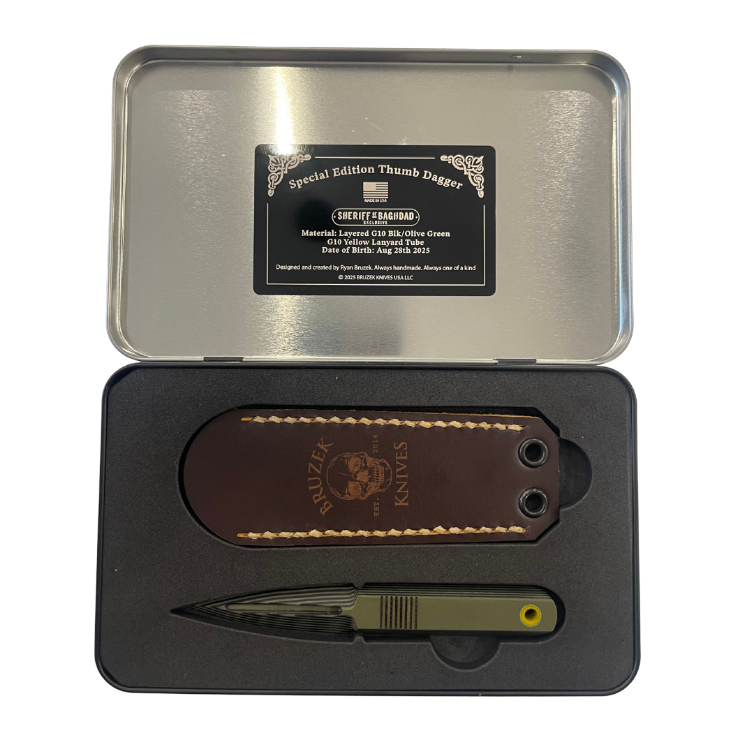 Damascus G10 Black/Olive 3