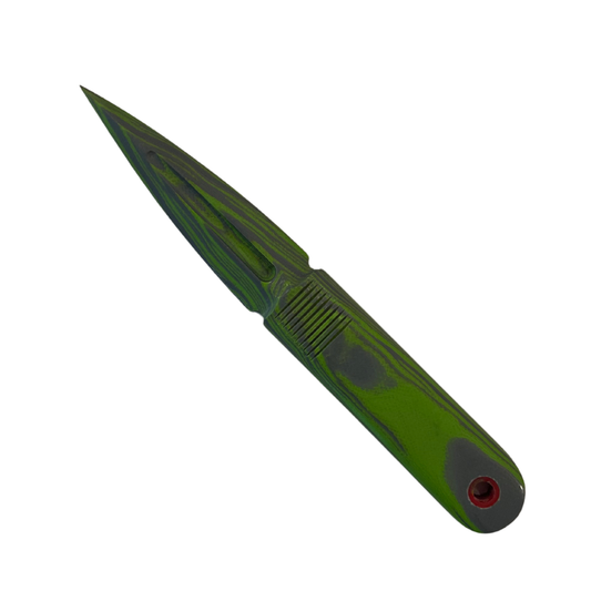 Burl G10 Neon Green - Red