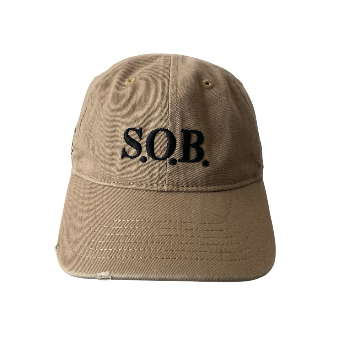 SOB Khaki Hat- IN STOCK