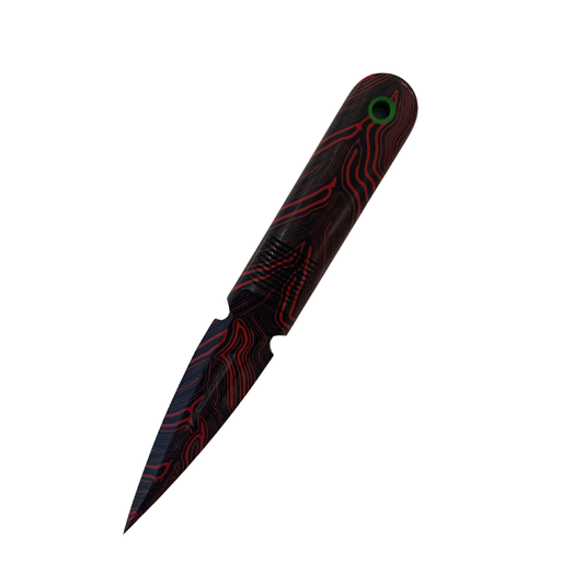 Damascus G10 Lava Red