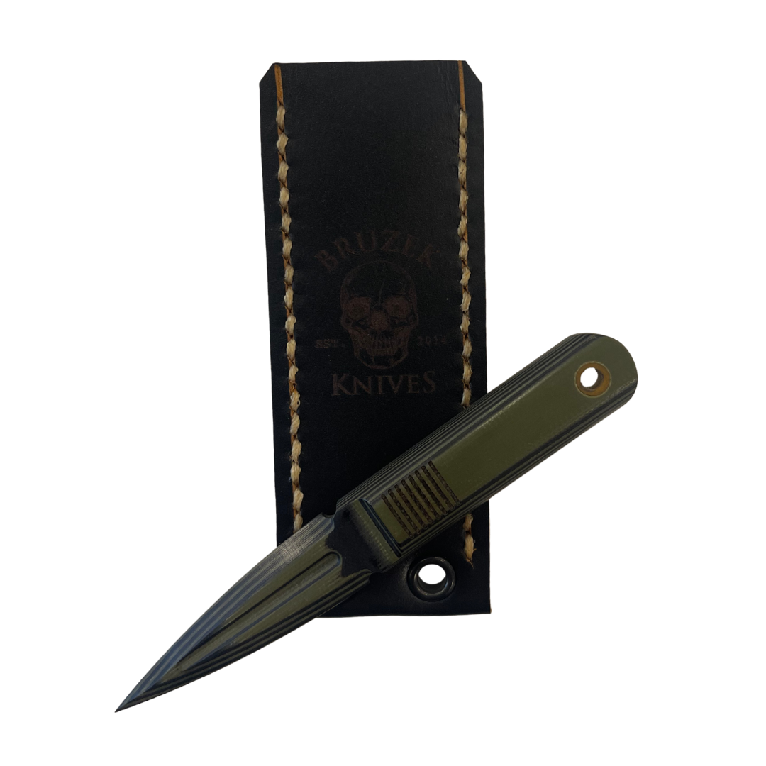Damascus G10 Black/Olive 2
