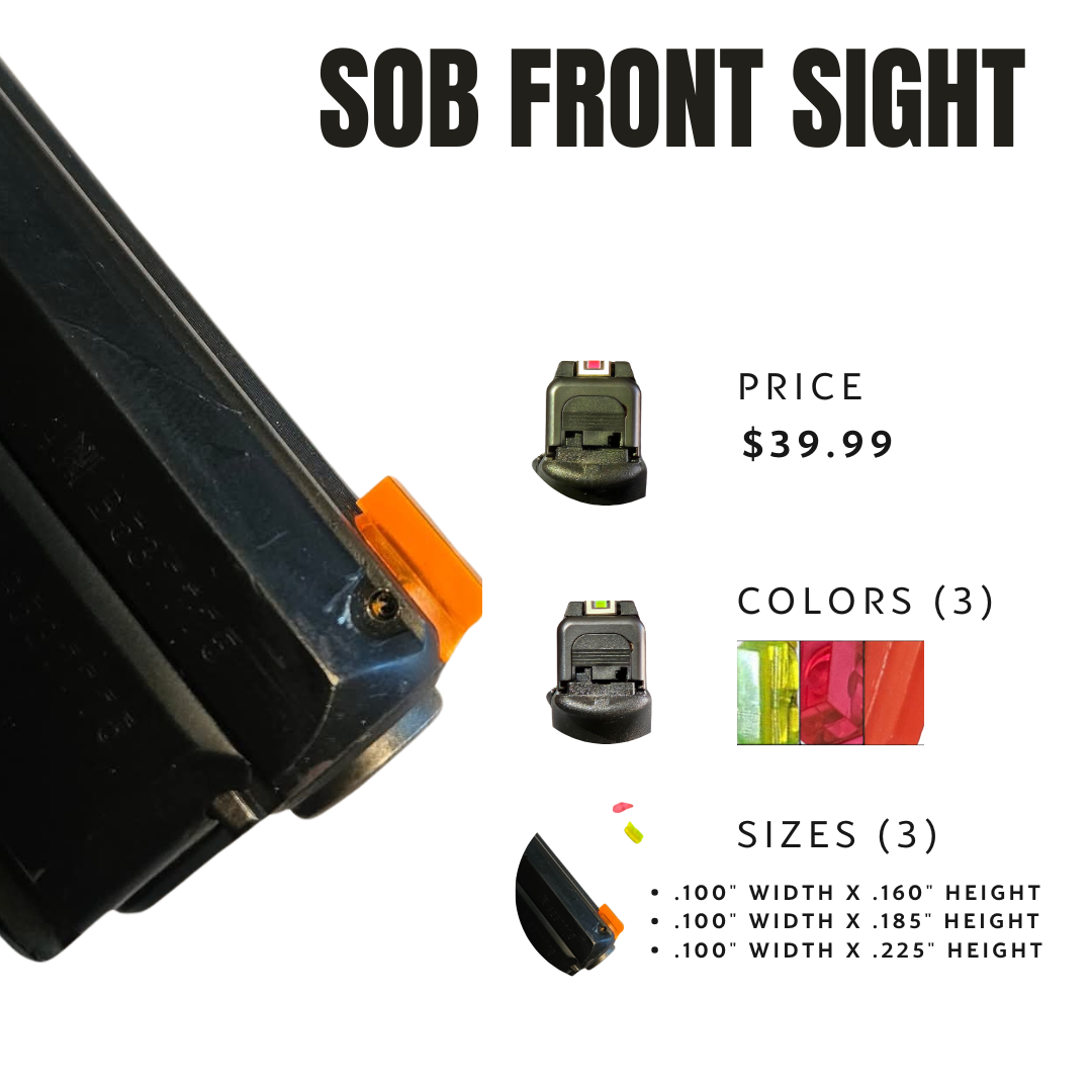 SOB Front Sight for Glock