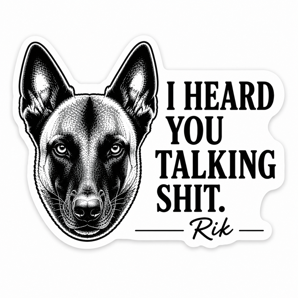 Team Rik Stickers