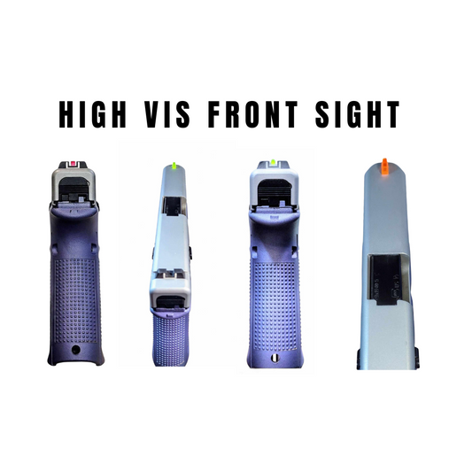 High Vis Front Sight for Glock