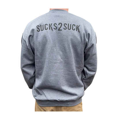 Sucks2Suck Crewneck Sweatshirt